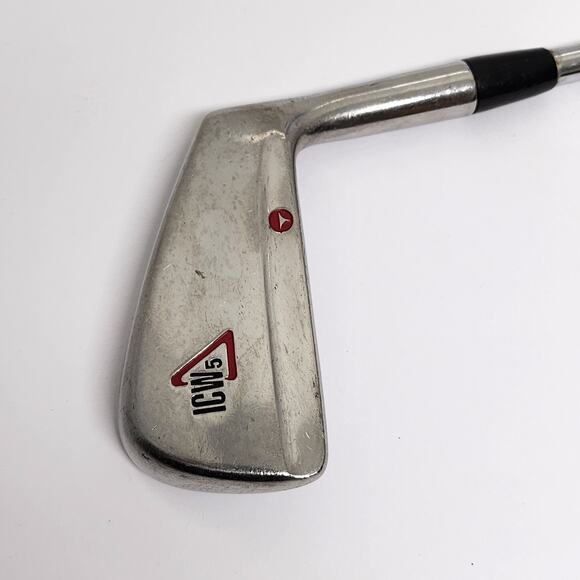 Vintage TaylorMade ICW5 Single 5-Iron Steel DG S300 Stiff-Flex 38" RH (Bad Grip) - Picture 4 of 13